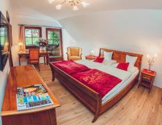 Beispiel eines Doppelzimmers im Landgasthof Neugebauer