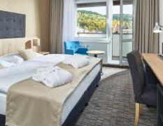 Beispiel einer De Luxe Zimmers im SPA Hotel Devin