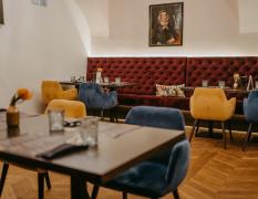 Blick in das Restaurant des Hotels Palais 26